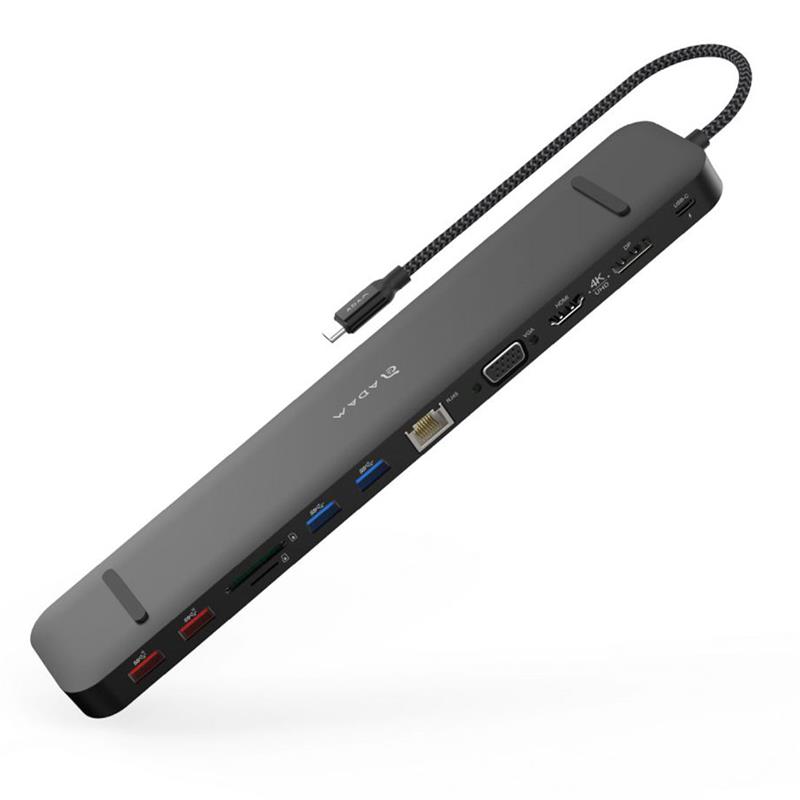 Adam Elements USB-C CASA Pro Max Hub 13-in-1 4K 60Hz - Black
