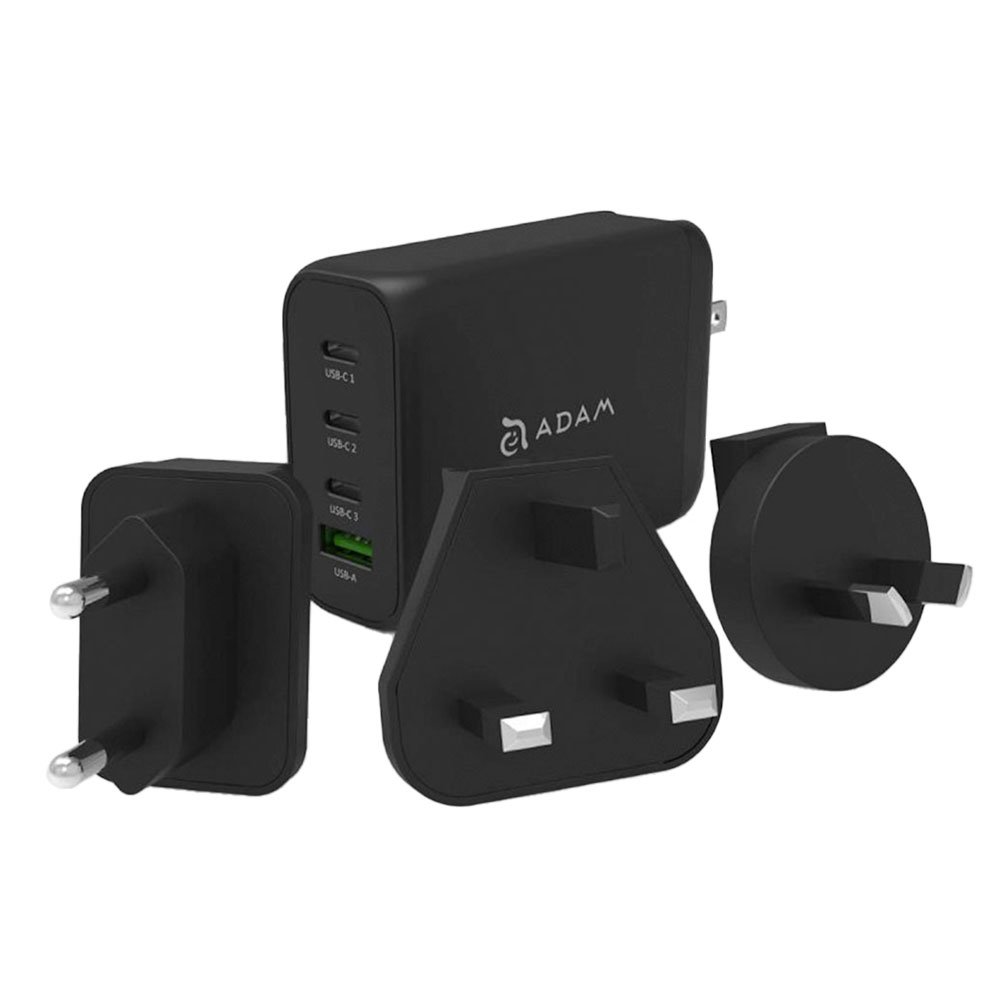 Adam Elements Omnia Pro 120W 4-Port GaN Power Charger - Black