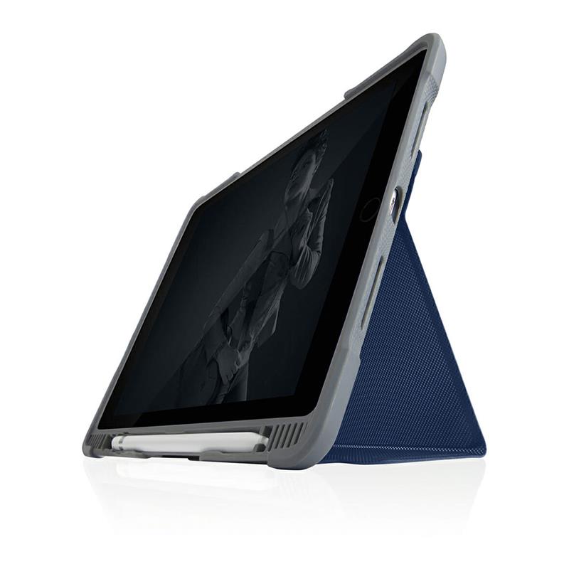 STM puzdro Dux Plus Duo Ultra Protective pre iPad 10.2" 2019/2020/2021 - Midnight Blue