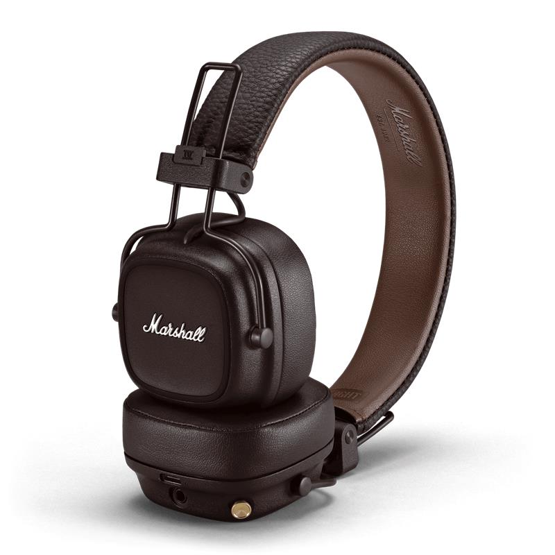Marshall Major IV - Bluetooth Brown slúchadlá