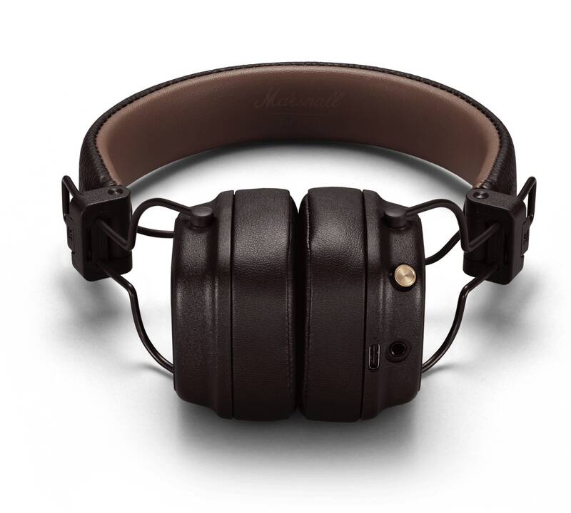 Marshall Major IV - Bluetooth Brown slúchadlá