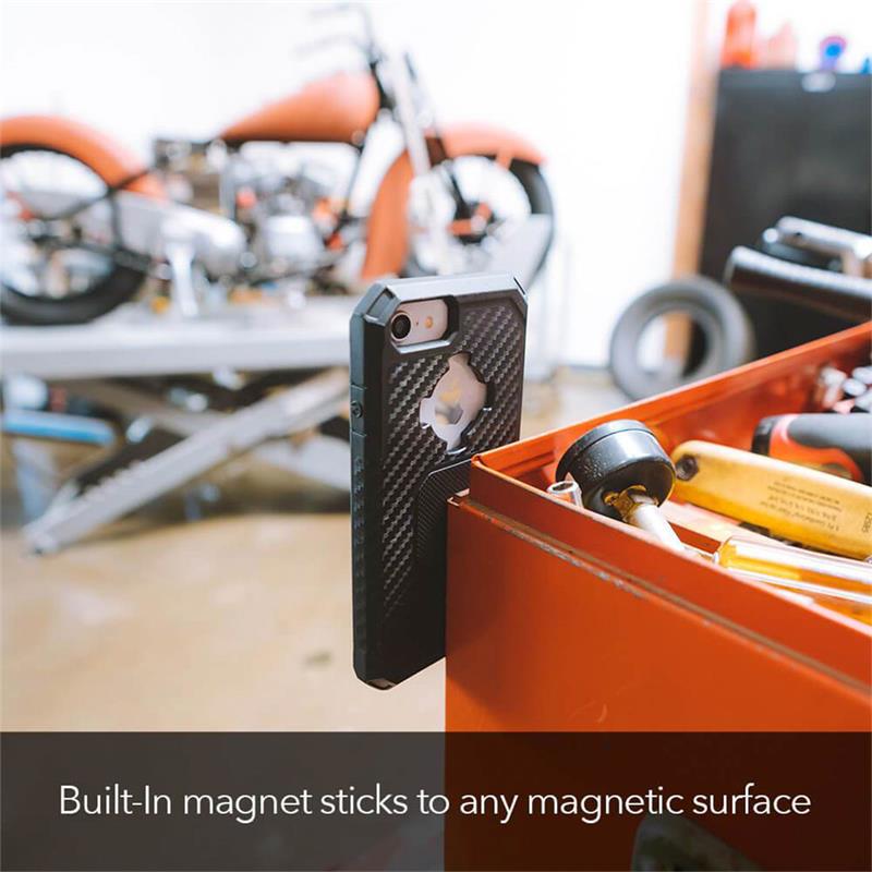 Rokform puzdro Rugged Case pre iPhone 7/8/SE 2020/2022 - Black