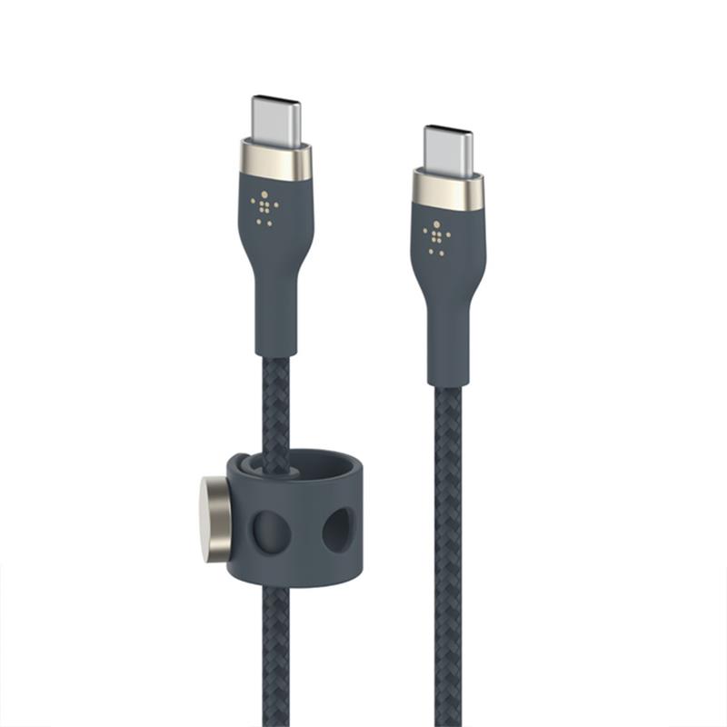 Belkin kábel Boost Charge Pro Flex USB-C to USB-C 3m - Blue
