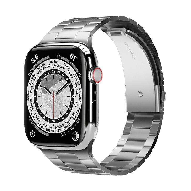 Elago remienok Metal Band pre Apple Watch 40/41/42mm - Silver