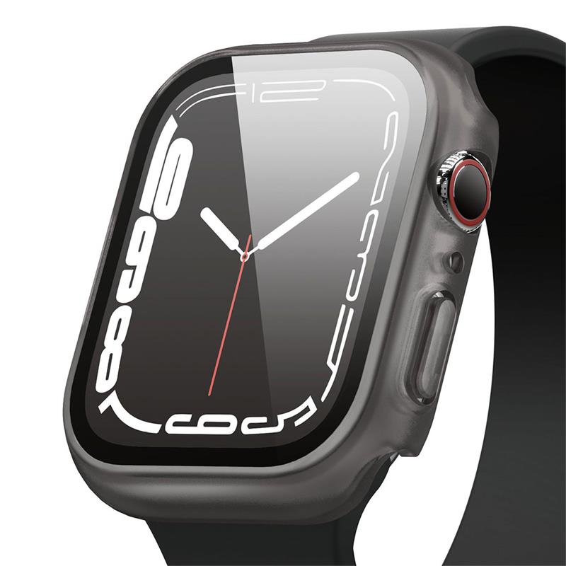 Elago kryt Clear Shield pre Apple Watch 7 45mm - Grey Matte