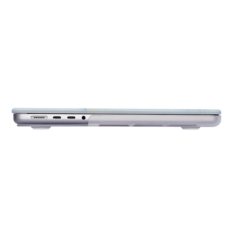 SwitchEasy Hardshell Marble Case pre MacBook Pro 13" 2020/2022 - Cloudy White