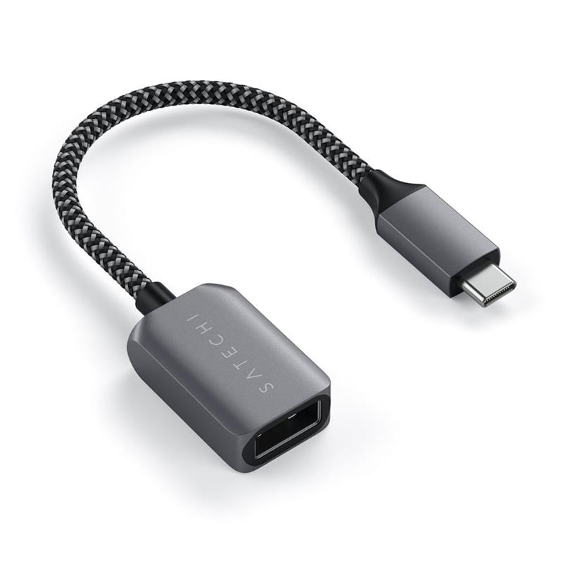 Satechi adaptér USB-C to USB 3.0 cable - Space Gray Aluminium