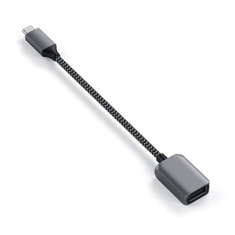 Satechi adaptér USB-C to USB 3.0 cable - Space Gray Aluminium