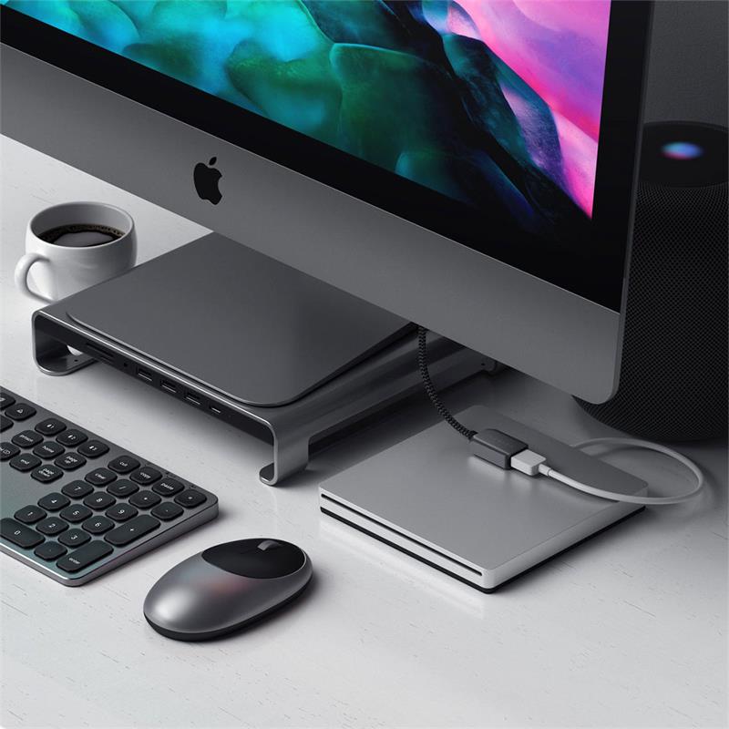 Satechi adaptér USB-C to USB 3.0 cable - Space Gray Aluminium