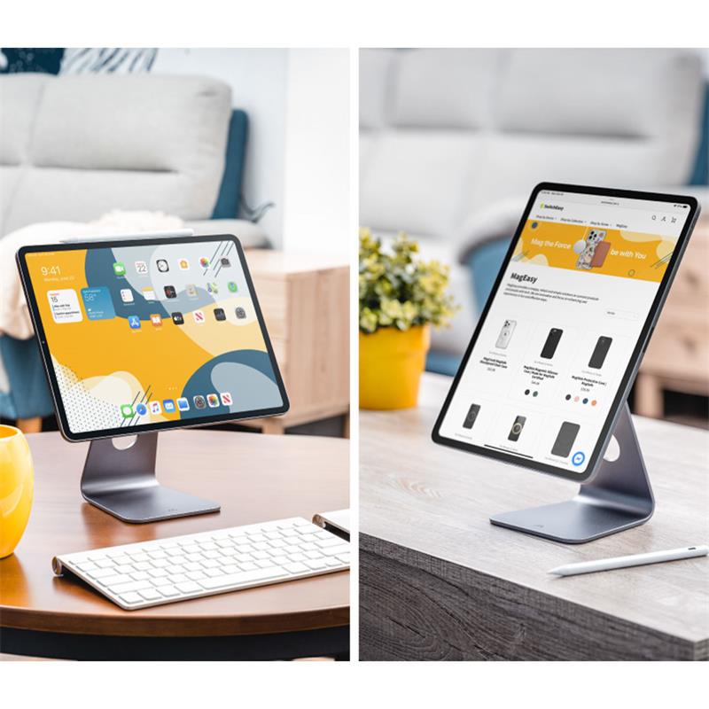 SwitchEasy stojan MagMount Magnetic iPad Stand pre iPad Pro 12.9" - Space Gray