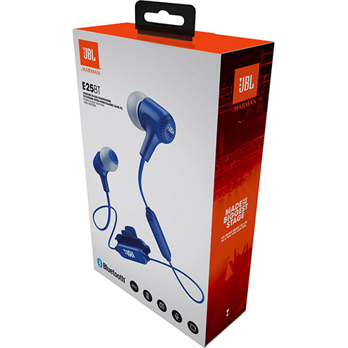 JBL E25BT Blue slúchadlá