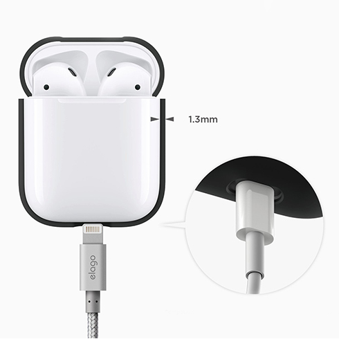 Elago Airpods Silicone Case - Black
