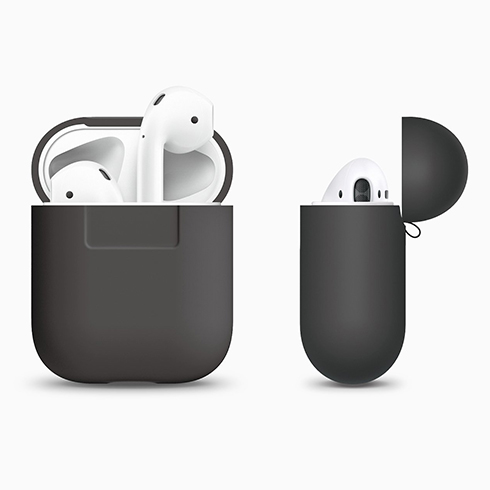 Elago Airpods Silicone Case-Dark Gray