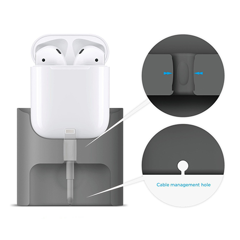 Elago Airpods Charging Stand - Dark Grey