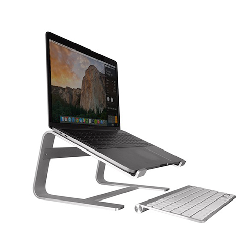 Macally stojan Astand pro Macbook - Silver Aluminium