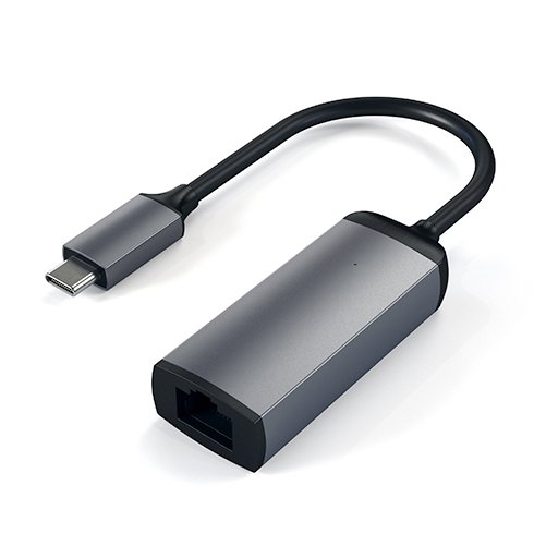 Satechi adapter USB-C to Gigabit Ethernet - Space Gray Aluminium