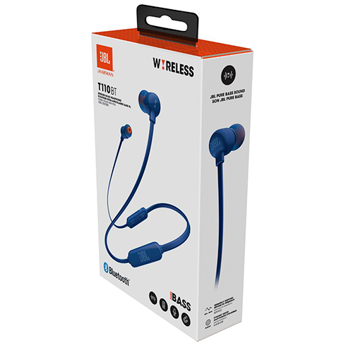 JBL T110BT Blue slúchadlá
