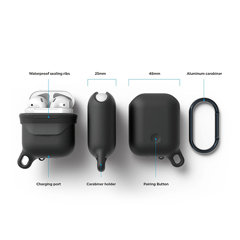 Elago Airpods Waterproof Hang Case - Black