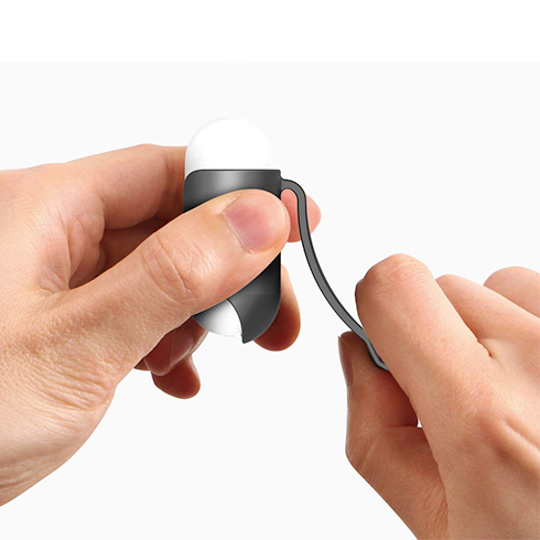 Elago Airpods Carrying Clip - Metalic Dark Gray