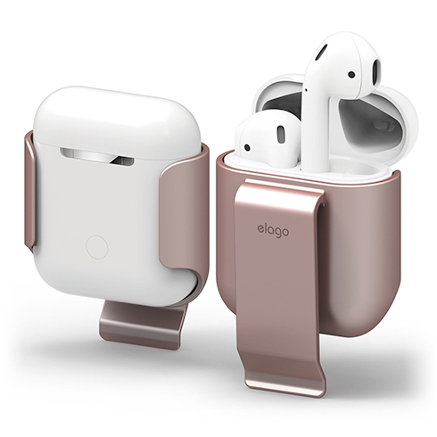 Elago Airpods Carrying Clip - Rose Gold