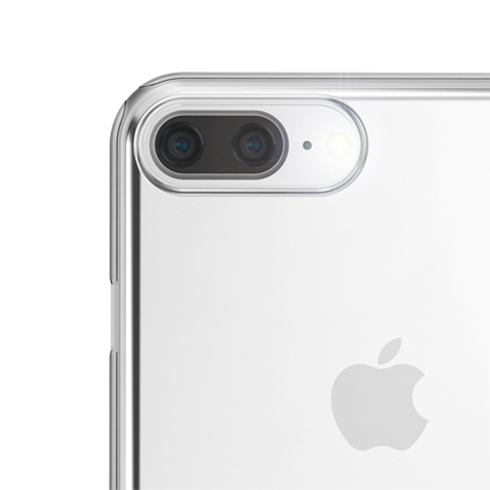 Moshi kryt SuperSkin pre iPhone 8 Plus/7 Plus - Crystal Clear