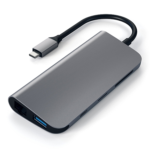 Satechi USB-C Multimedia adapter - Space Gray Aluminium