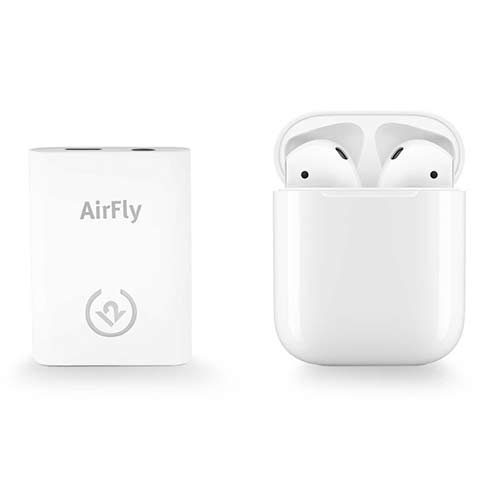 TwelveSouth Airflo Wireless 3.5mm Headphone Adapter-white