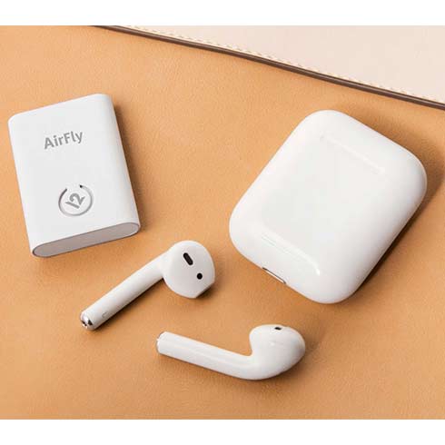 TwelveSouth Airflo Wireless 3.5mm Headphone Adapter-white