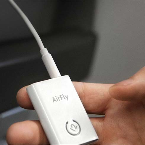 TwelveSouth Airflo Wireless 3.5mm Headphone Adapter-white