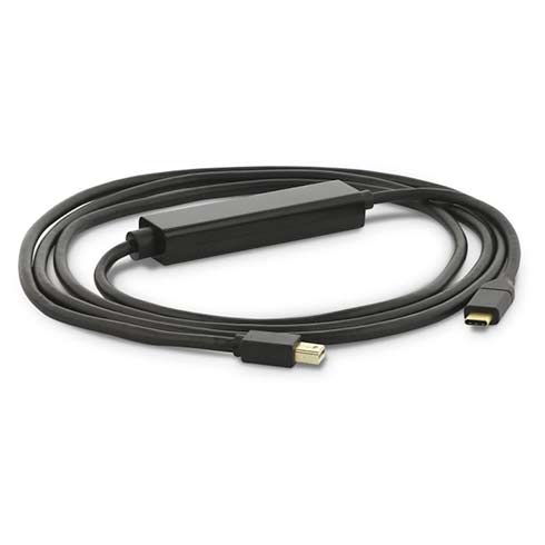 LMP kábel USB-C to Mini DisplayPort, 4K@60Hz, 1.8m - Black