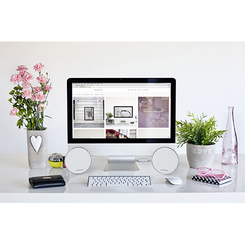 Satechi Dual Sonic Conical Speakers White reproduktor