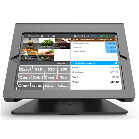 Compulocks Nollie iPad Pro 10.5 POS Kiosk, Black