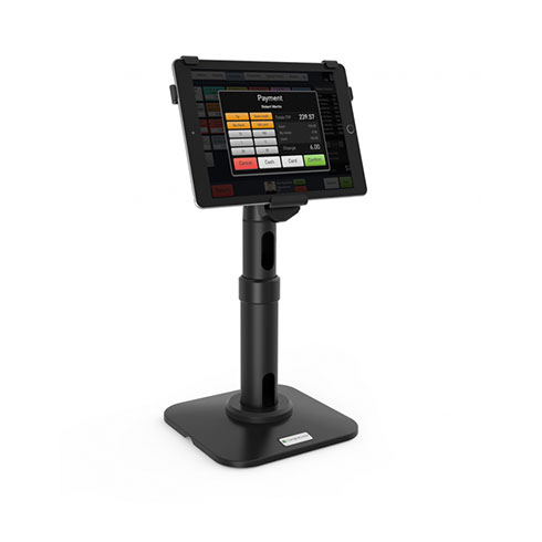 Compulocks V-Bracket - Single iPad Pro 12.9 POS Stand, Black