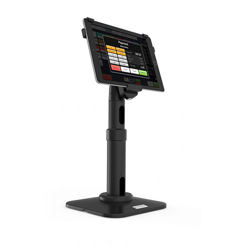 Compulocks V-Bracket - Single iPad Pro 12.9 POS Stand, Black