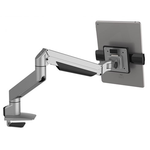 Compulocks Cling Reach Universal Tablet Articulating Arm, Silver/Black