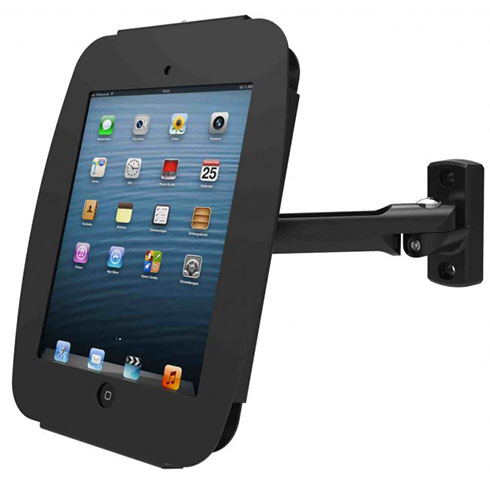 Compulocks Space Swing iPad Mini Enclosure Stand, White