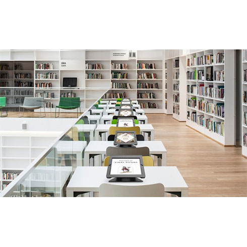 Compulocks Nollie iPad Pro 12.9 POS Kiosk, White