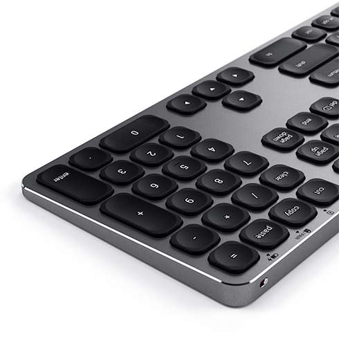 Satechi klávesnica Aluminium Bluetooth Keyboard - Space Gray