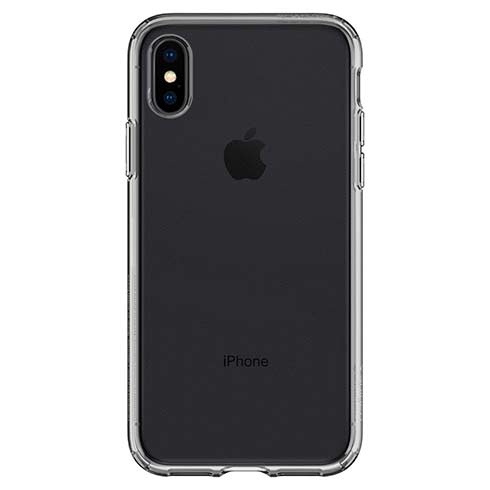 Spigen kryt Liquid Crystal pre iPhone XS - Clear