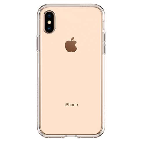 Spigen kryt Liquid Crystal pre iPhone XS - Clear