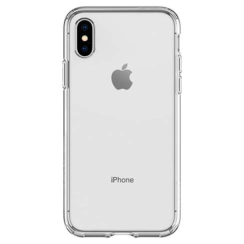 Spigen kryt Liquid Crystal pre iPhone XS - Clear