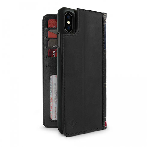 TwelveSouth púzdro Journal pre iPhone XS Max - Black