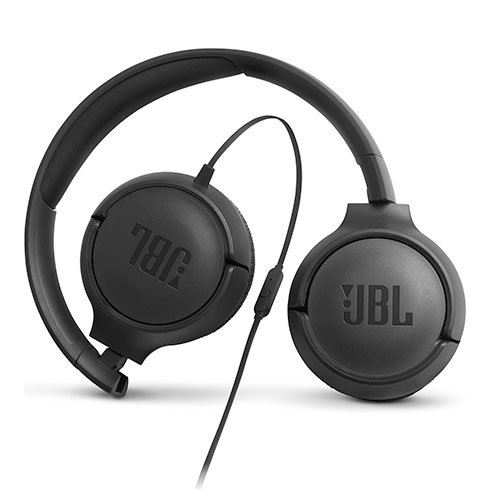 JBL Tune 500 Black slúchadlá
