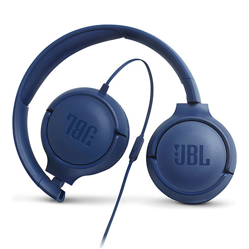 JBL Tune 500 Blue slúchadlá
