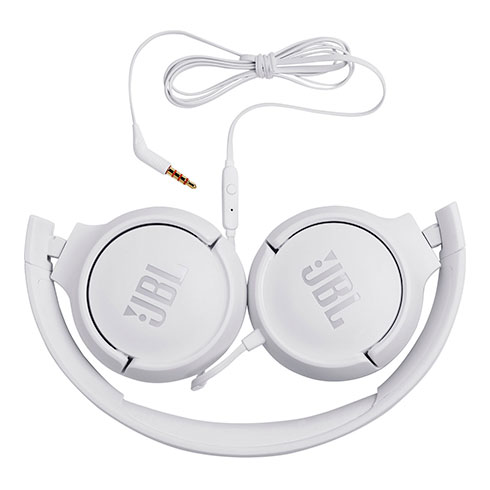JBL Tune 500 White slúchadlá