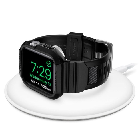 Spigen kryt Rugged Armor Pro pro Apple Watch S5/4 44mm - Black