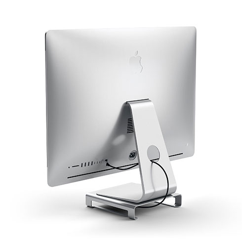 Satechi stojan USB-C Monitor Stand Hub pre iMac - Silver Aluminium