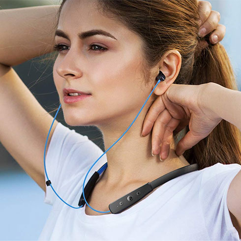 Anker SoundBuds Lite Black/Blue slúchadlá