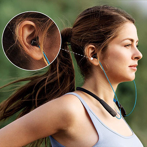 Anker SoundBuds Lite Black/Blue slúchadlá