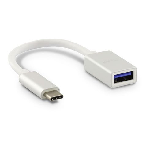LMP adaptér USB-C to USB-A - Silver Aluminium